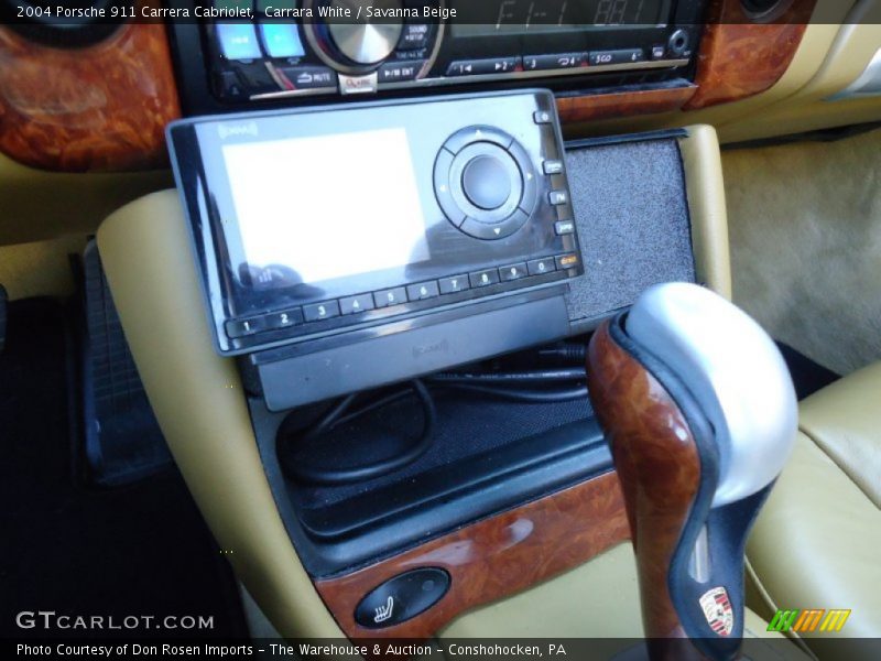 Carrara White / Savanna Beige 2004 Porsche 911 Carrera Cabriolet