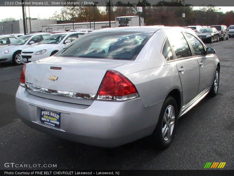 Silver Ice Metallic / Ebony 2010 Chevrolet Impala LS