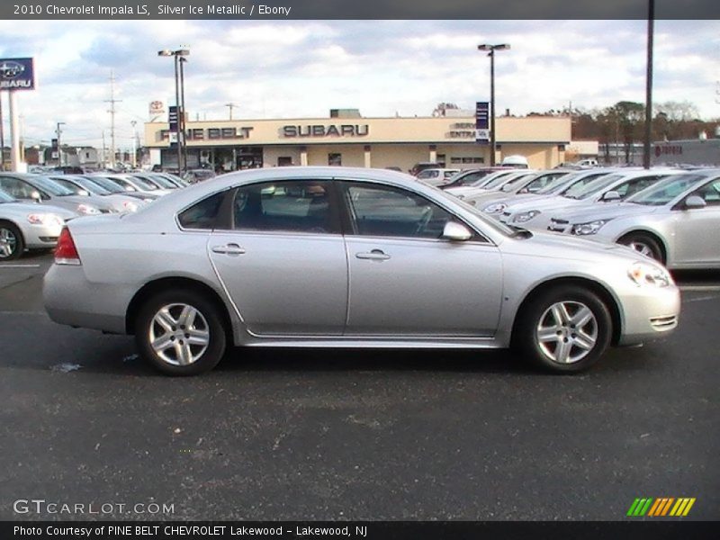 Silver Ice Metallic / Ebony 2010 Chevrolet Impala LS