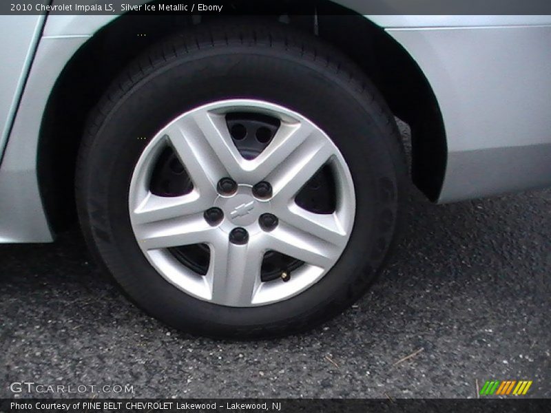 Silver Ice Metallic / Ebony 2010 Chevrolet Impala LS