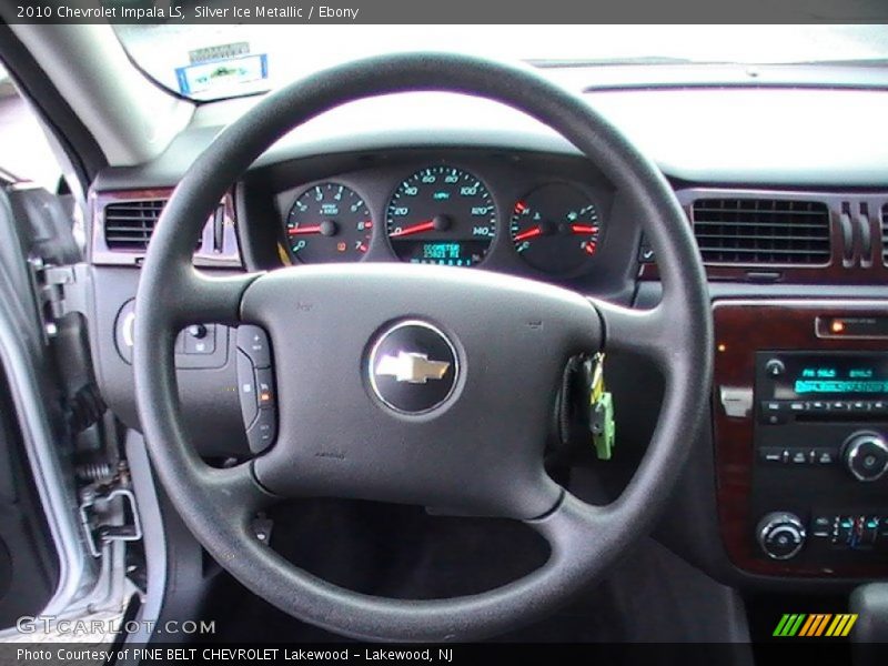 Silver Ice Metallic / Ebony 2010 Chevrolet Impala LS