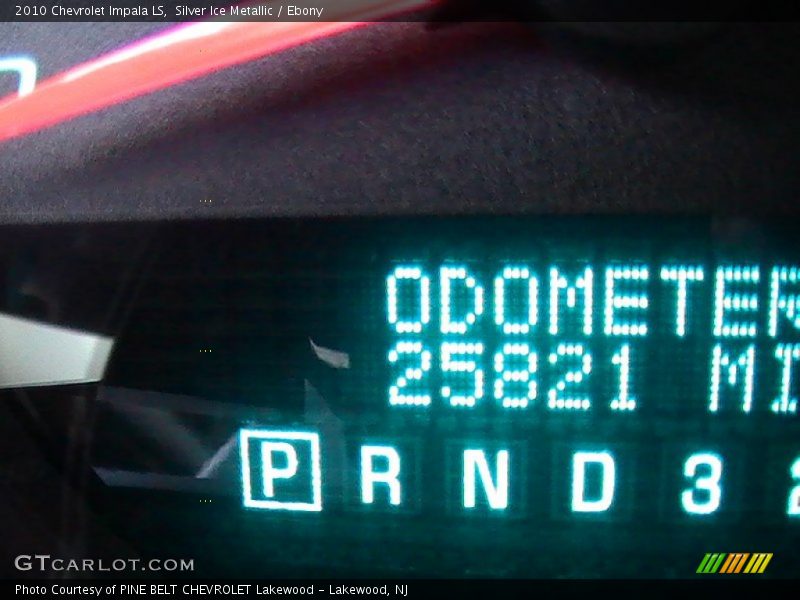 Silver Ice Metallic / Ebony 2010 Chevrolet Impala LS