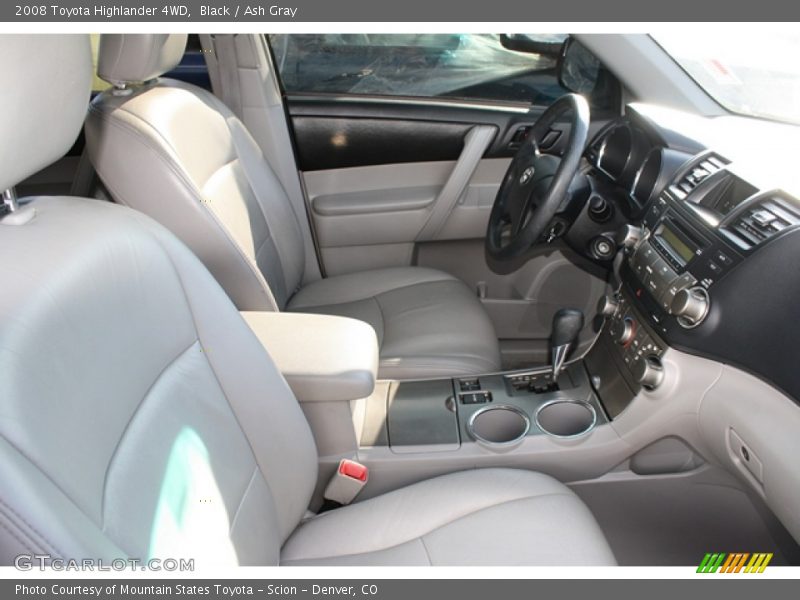 Black / Ash Gray 2008 Toyota Highlander 4WD