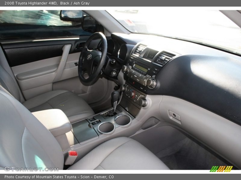 Black / Ash Gray 2008 Toyota Highlander 4WD