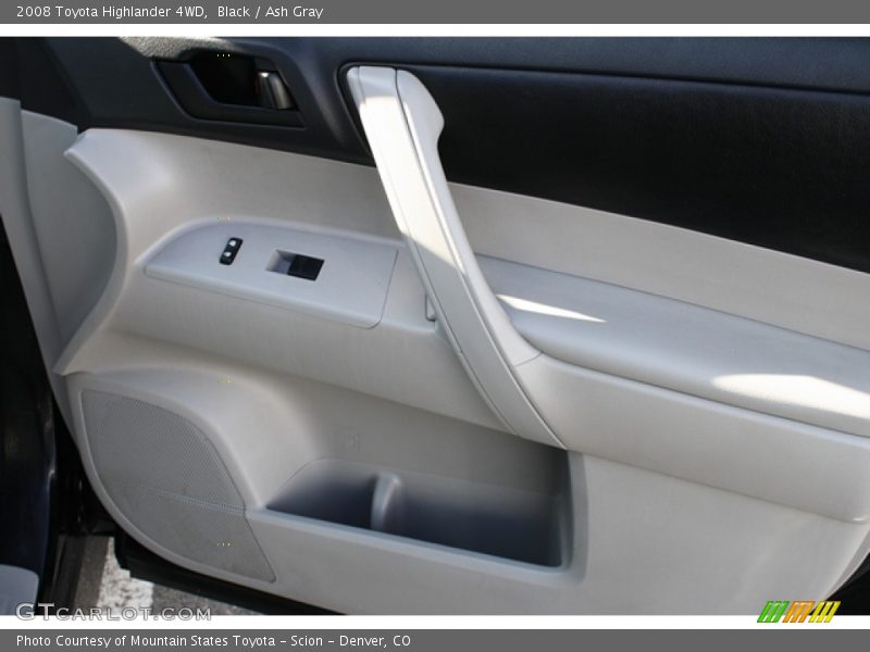 Black / Ash Gray 2008 Toyota Highlander 4WD