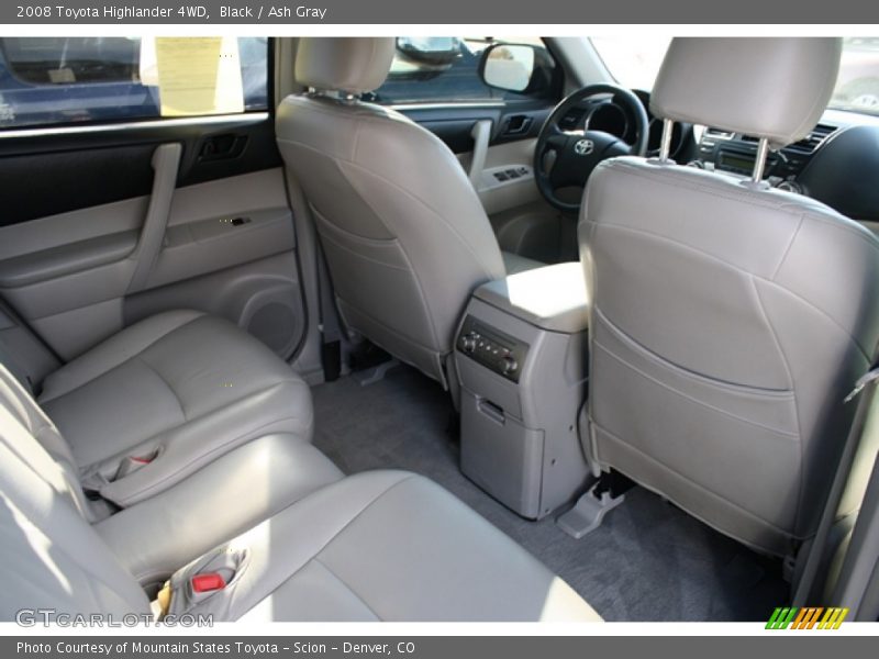 Black / Ash Gray 2008 Toyota Highlander 4WD