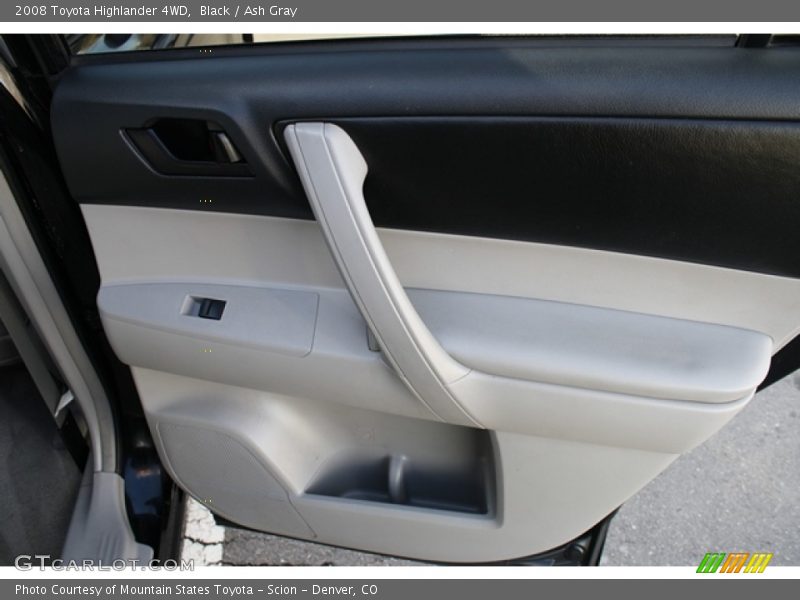 Black / Ash Gray 2008 Toyota Highlander 4WD