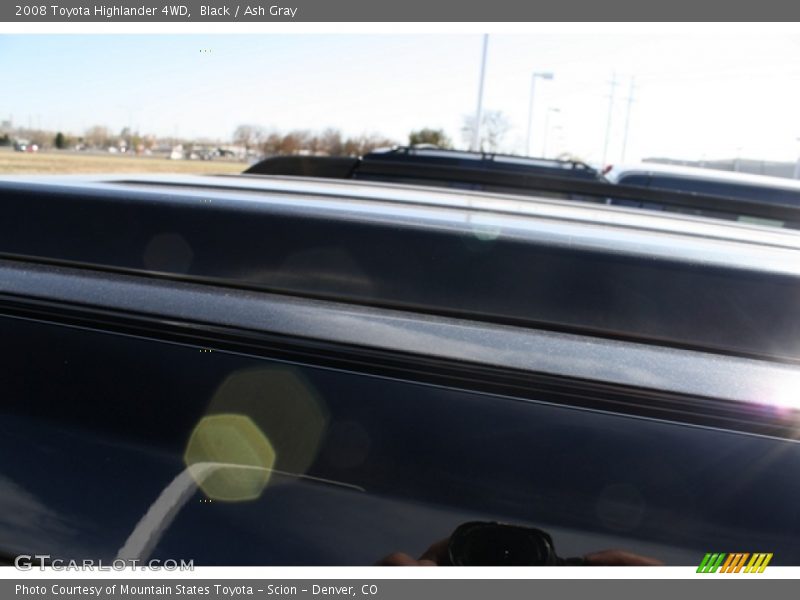 Black / Ash Gray 2008 Toyota Highlander 4WD