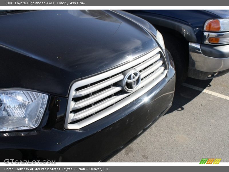 Black / Ash Gray 2008 Toyota Highlander 4WD