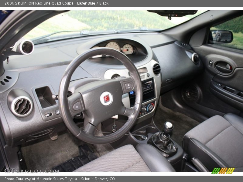 2006 ION Red Line Quad Coupe Black Interior