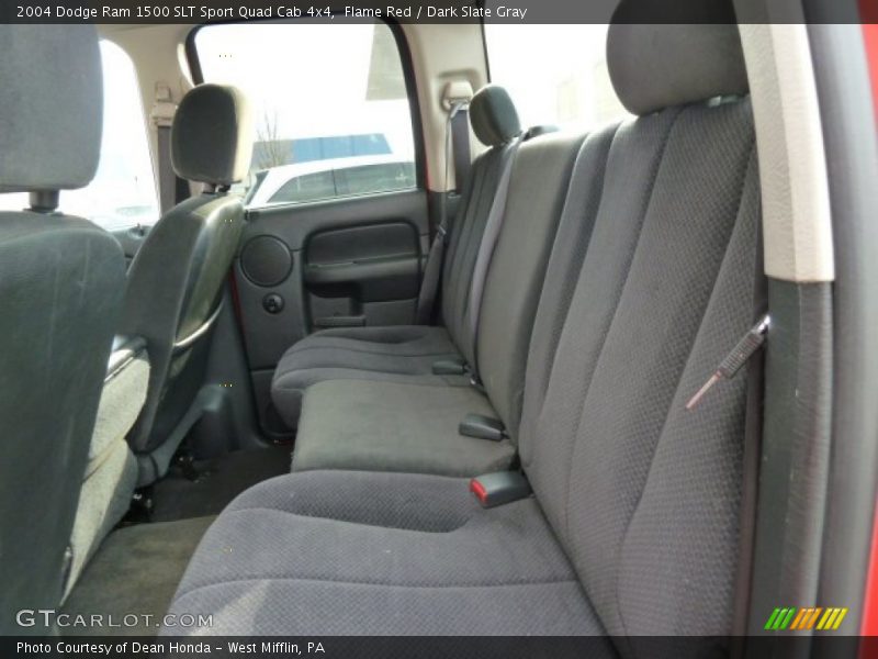 Flame Red / Dark Slate Gray 2004 Dodge Ram 1500 SLT Sport Quad Cab 4x4