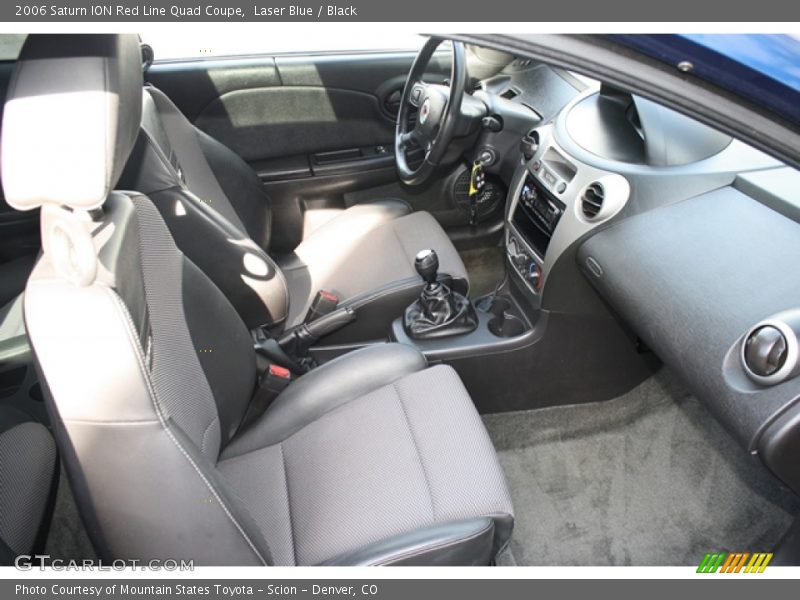  2006 ION Red Line Quad Coupe Black Interior
