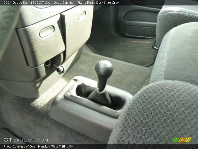 Flame Red / Dark Slate Gray 2004 Dodge Ram 1500 SLT Sport Quad Cab 4x4