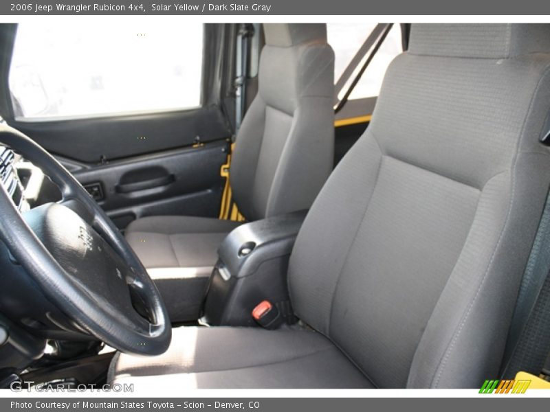 Solar Yellow / Dark Slate Gray 2006 Jeep Wrangler Rubicon 4x4