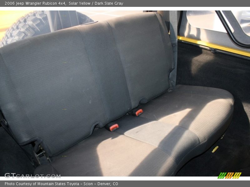 Solar Yellow / Dark Slate Gray 2006 Jeep Wrangler Rubicon 4x4