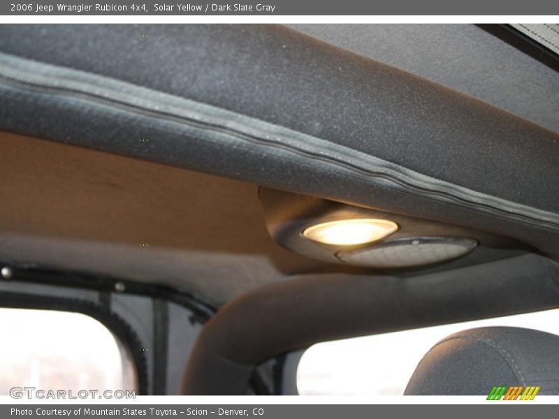 Solar Yellow / Dark Slate Gray 2006 Jeep Wrangler Rubicon 4x4