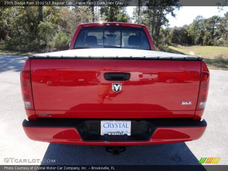Flame Red / Dark Slate Gray 2005 Dodge Ram 1500 SLT Regular Cab