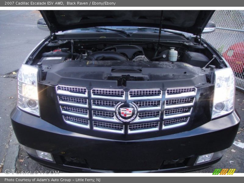 Black Raven / Ebony/Ebony 2007 Cadillac Escalade ESV AWD