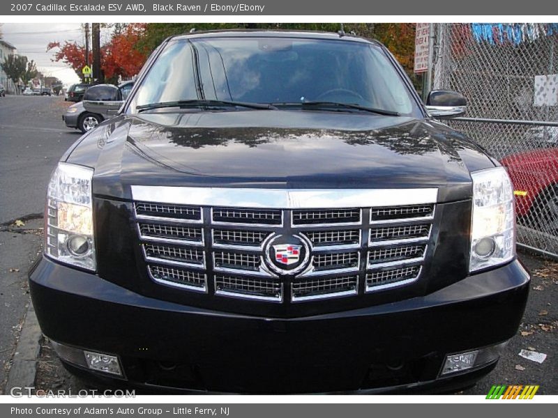 Black Raven / Ebony/Ebony 2007 Cadillac Escalade ESV AWD