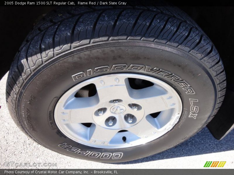 Flame Red / Dark Slate Gray 2005 Dodge Ram 1500 SLT Regular Cab