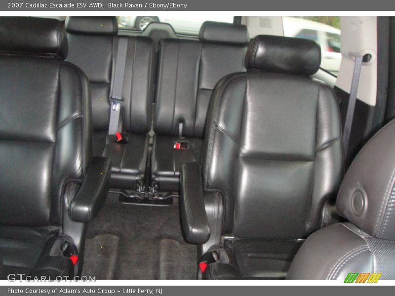 Black Raven / Ebony/Ebony 2007 Cadillac Escalade ESV AWD