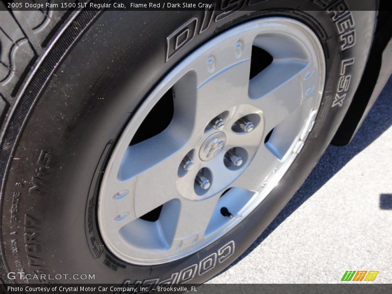 Flame Red / Dark Slate Gray 2005 Dodge Ram 1500 SLT Regular Cab