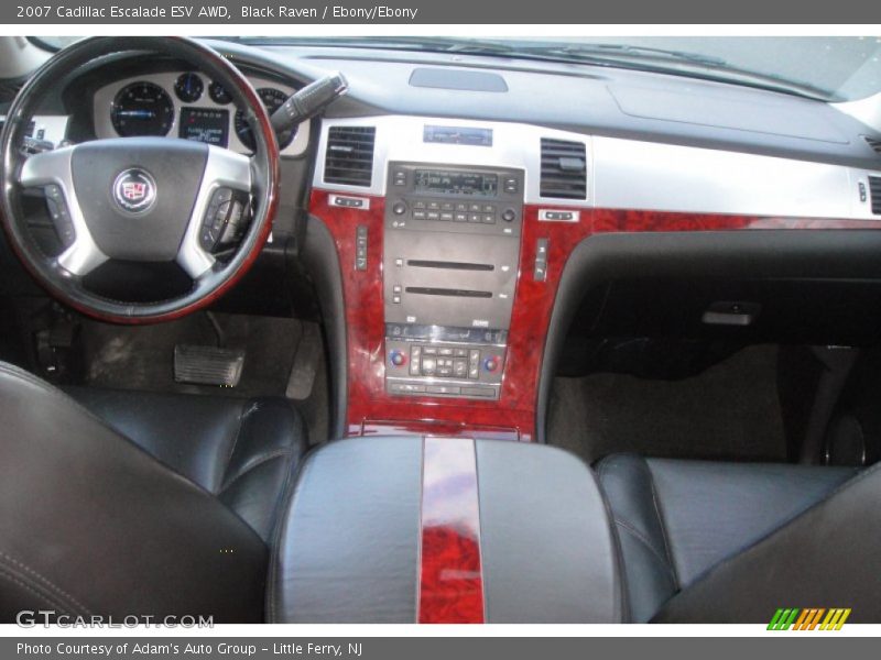 Black Raven / Ebony/Ebony 2007 Cadillac Escalade ESV AWD