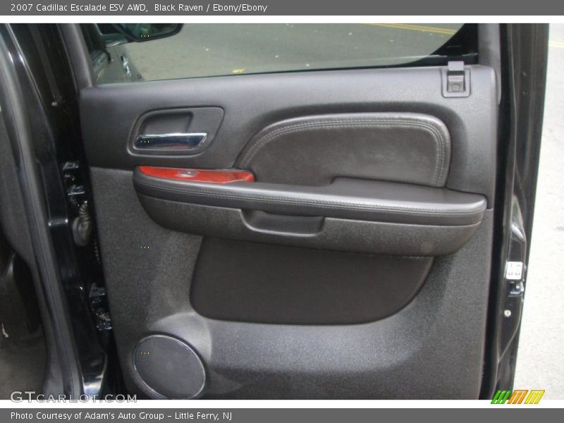 Black Raven / Ebony/Ebony 2007 Cadillac Escalade ESV AWD