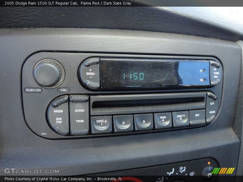Flame Red / Dark Slate Gray 2005 Dodge Ram 1500 SLT Regular Cab