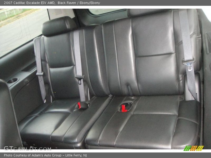 Black Raven / Ebony/Ebony 2007 Cadillac Escalade ESV AWD