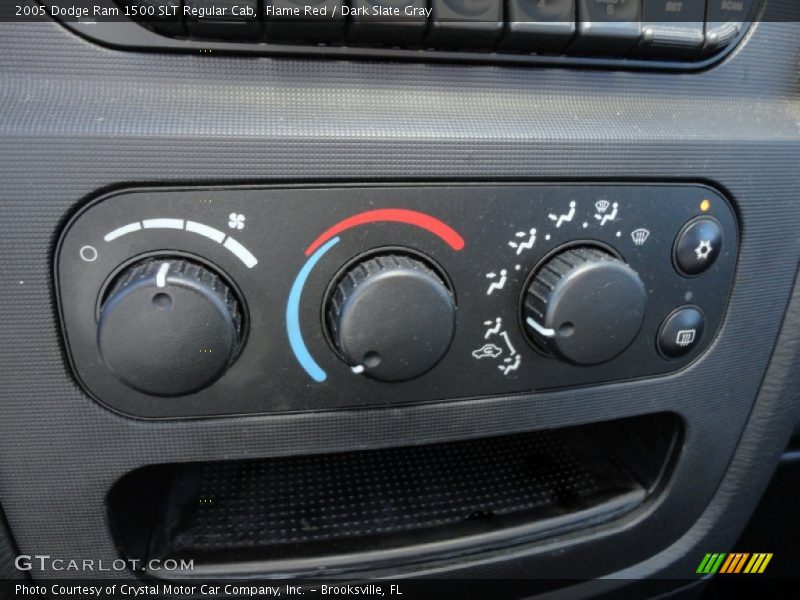 Flame Red / Dark Slate Gray 2005 Dodge Ram 1500 SLT Regular Cab