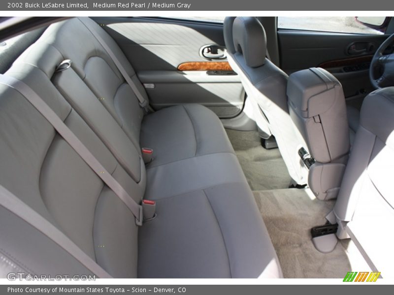 Medium Red Pearl / Medium Gray 2002 Buick LeSabre Limited