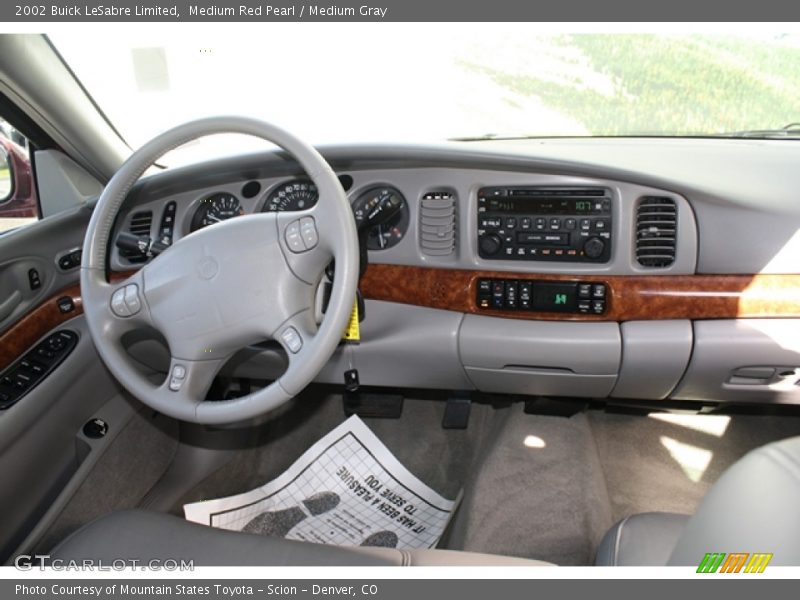 Medium Red Pearl / Medium Gray 2002 Buick LeSabre Limited