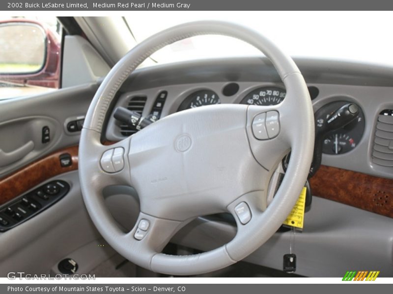 Medium Red Pearl / Medium Gray 2002 Buick LeSabre Limited