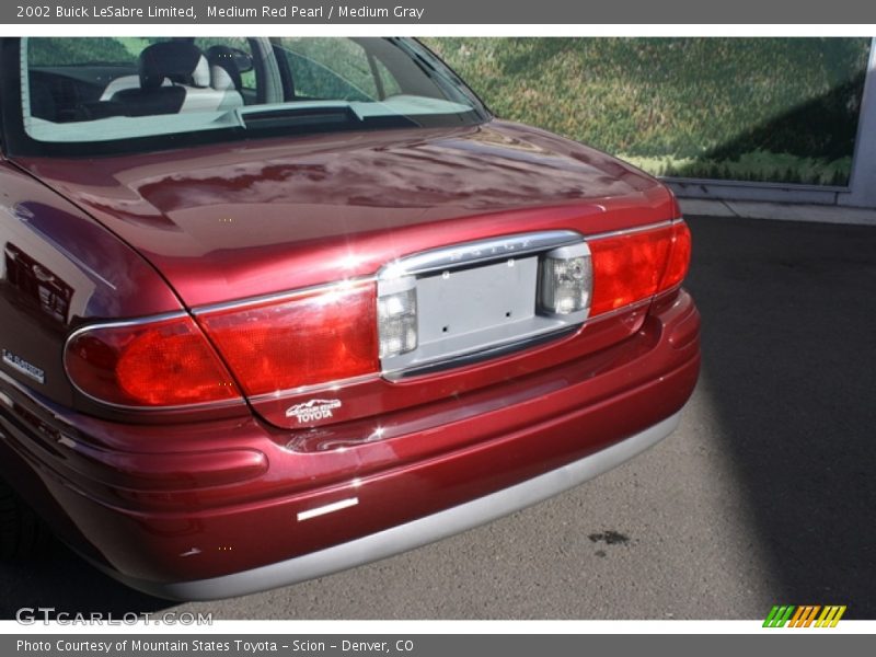 Medium Red Pearl / Medium Gray 2002 Buick LeSabre Limited