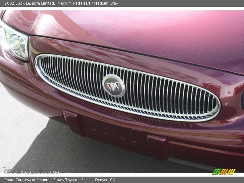 Medium Red Pearl / Medium Gray 2002 Buick LeSabre Limited