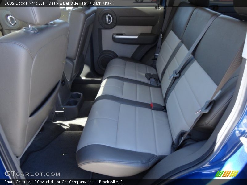 Deep Water Blue Pearl / Dark Khaki 2009 Dodge Nitro SLT