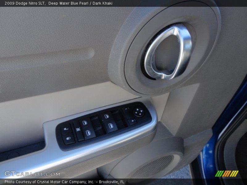 Deep Water Blue Pearl / Dark Khaki 2009 Dodge Nitro SLT