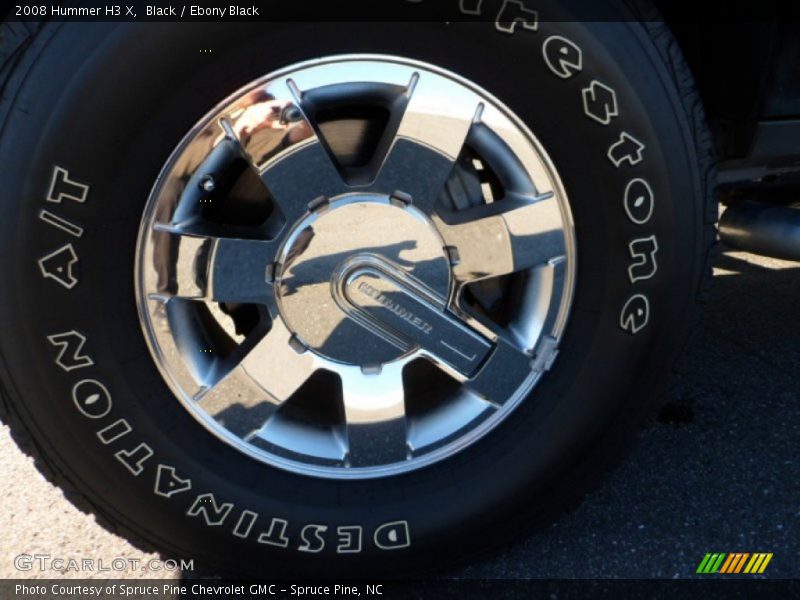 Black / Ebony Black 2008 Hummer H3 X