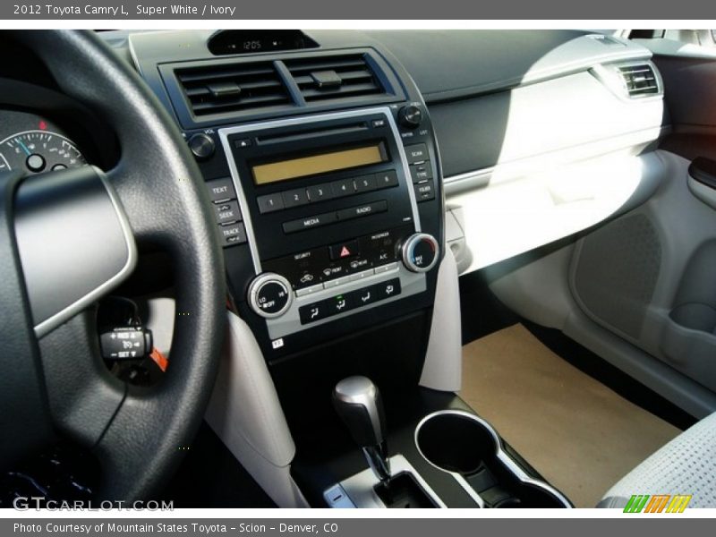 Super White / Ivory 2012 Toyota Camry L