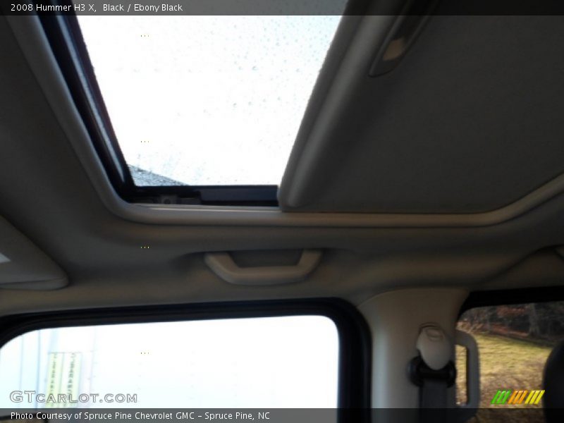 Black / Ebony Black 2008 Hummer H3 X