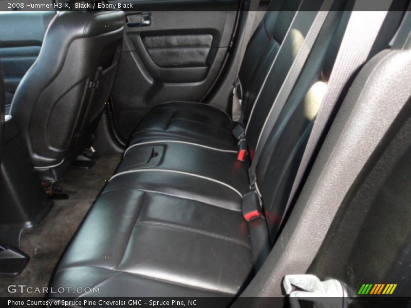 Black / Ebony Black 2008 Hummer H3 X