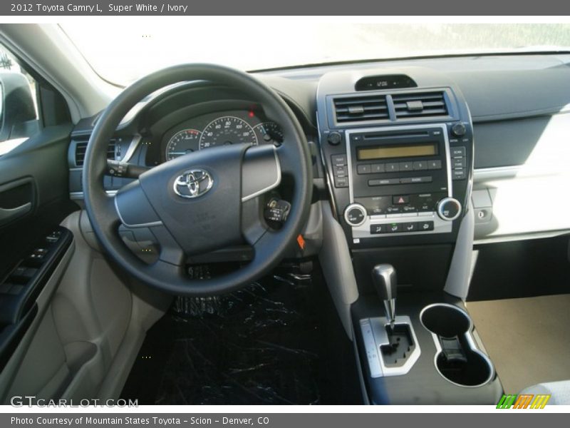 Super White / Ivory 2012 Toyota Camry L