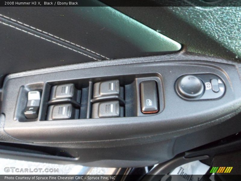Black / Ebony Black 2008 Hummer H3 X