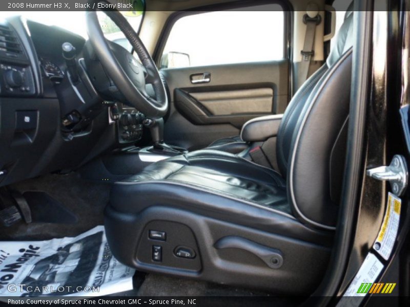 Black / Ebony Black 2008 Hummer H3 X