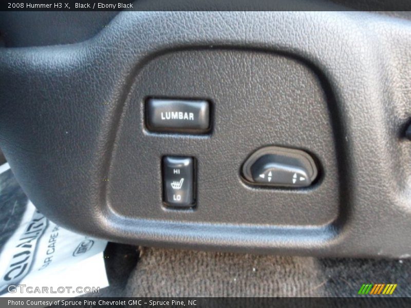 Black / Ebony Black 2008 Hummer H3 X