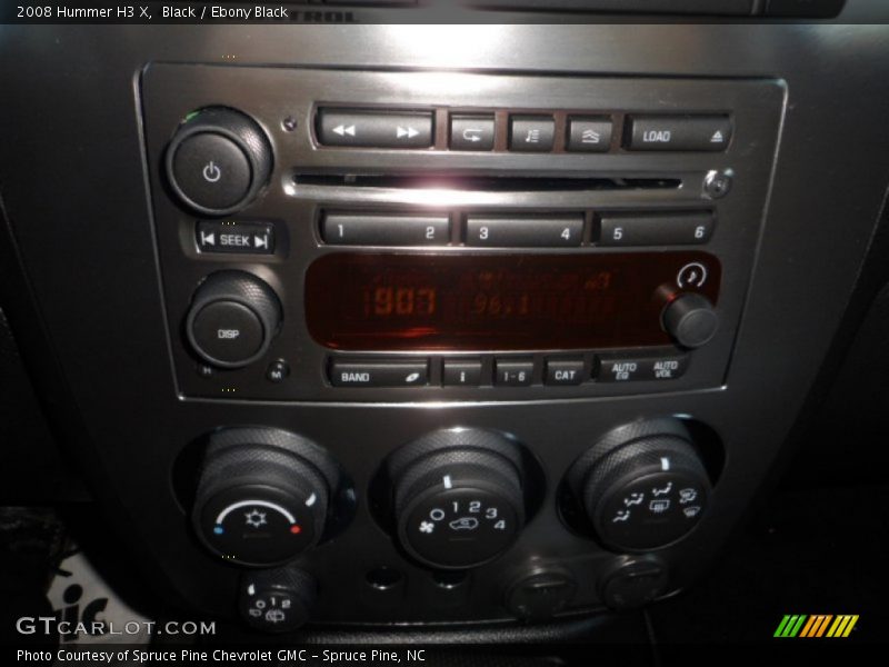 Black / Ebony Black 2008 Hummer H3 X