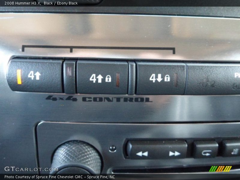 Black / Ebony Black 2008 Hummer H3 X