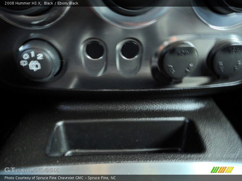 Black / Ebony Black 2008 Hummer H3 X