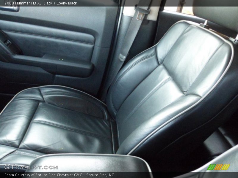 Black / Ebony Black 2008 Hummer H3 X